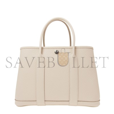 HERMÈS BETON CLEMENCE GARDEN PARTY 30 TPM PALLADIUM HARDWARE (31*30*12cm) HERMÈS BETON CLEMENCE GARDEN PARTY 30 TPM PALLADIUM HARDWARE (31*30*12cm)